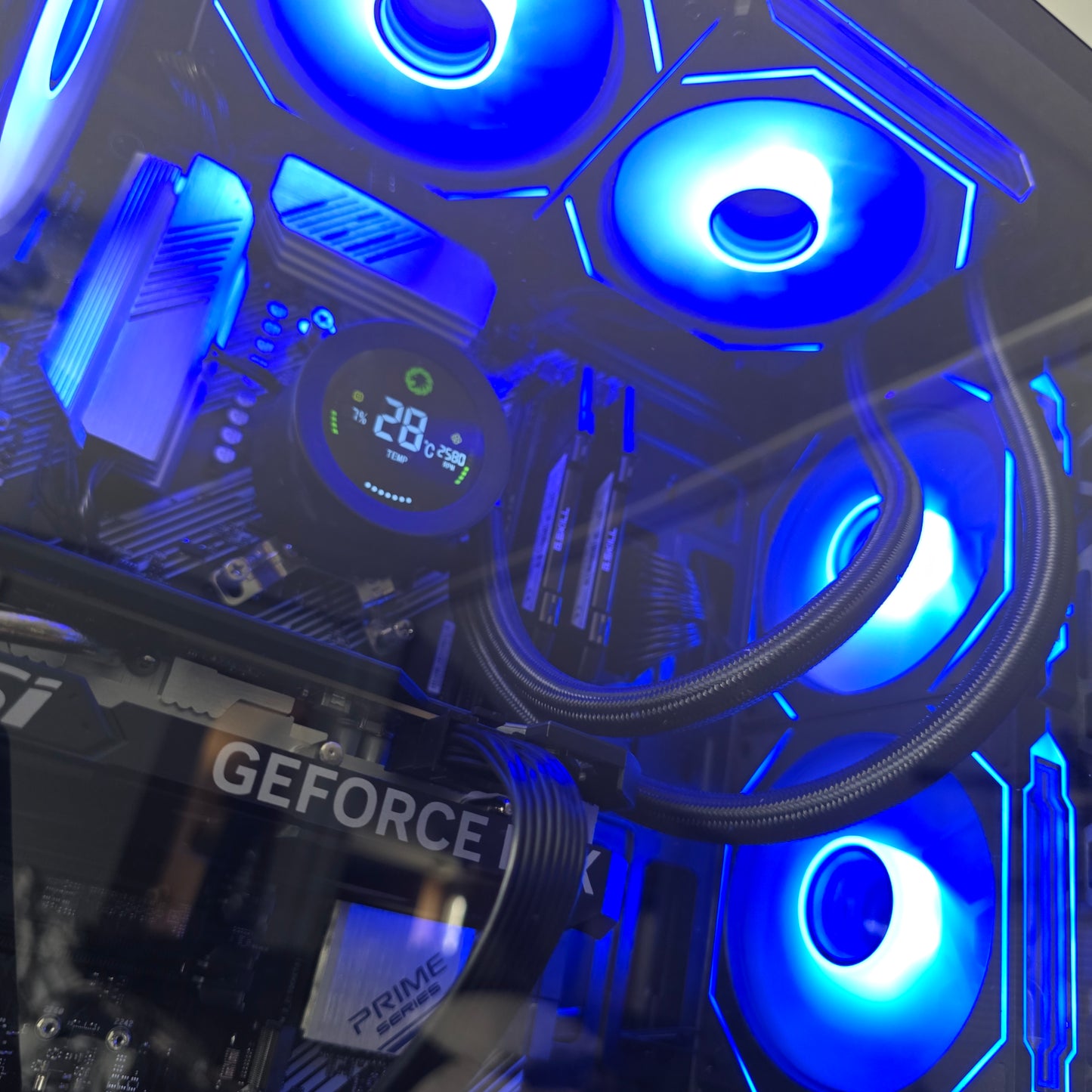 INFINITY | Windows 11 PRO | ATX form factor | Ryzen 7 5700x | RTX 4060 | 32GB Memory | Wifi/Bluetooth | 1TB M.2 SSD | Water Cooled AIO | Aura Sync RGB