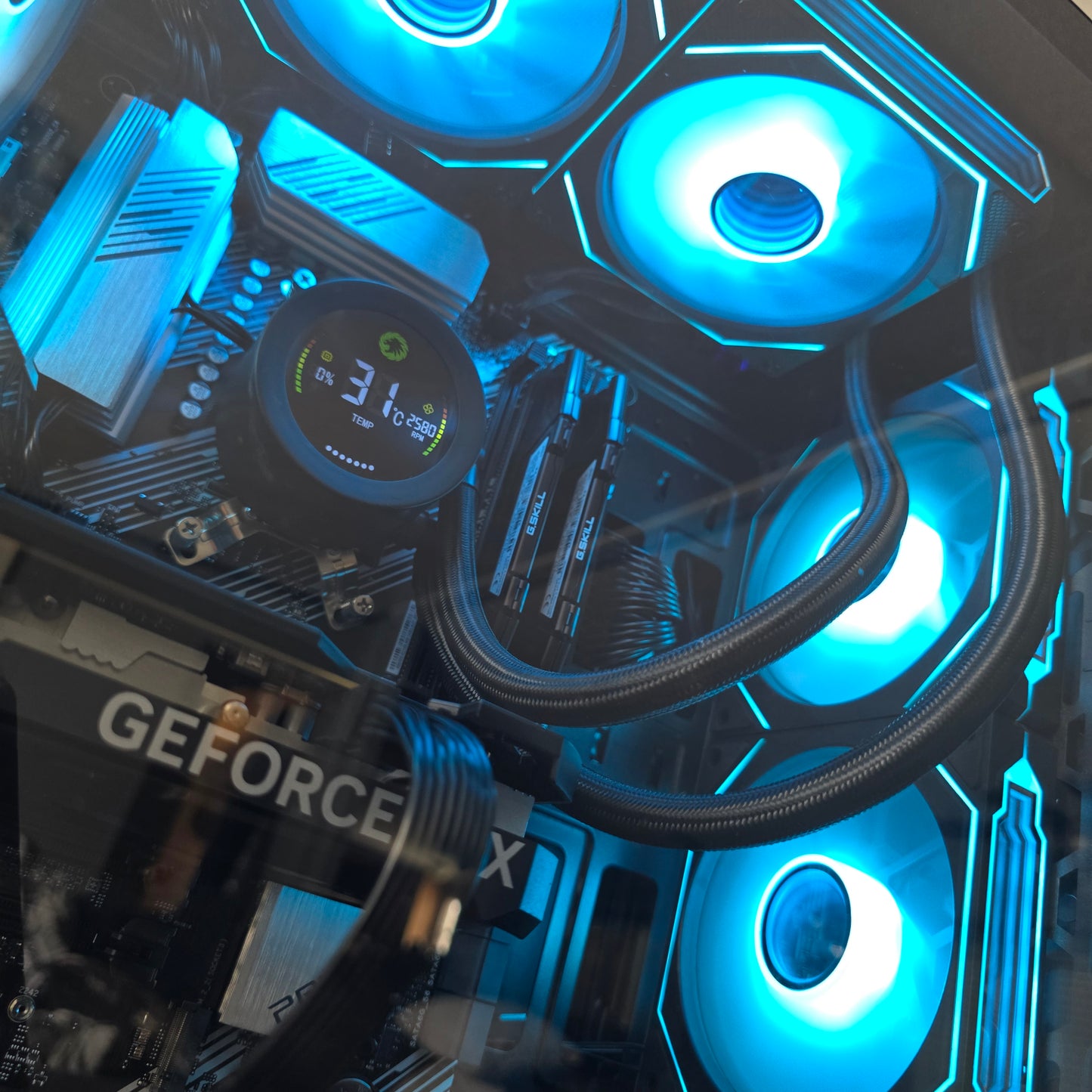 INFINITY | Windows 11 PRO | ATX form factor | Ryzen 7 5700x | RTX 4060 | 32GB Memory | Wifi/Bluetooth | 1TB M.2 SSD | Water Cooled AIO | Aura Sync RGB