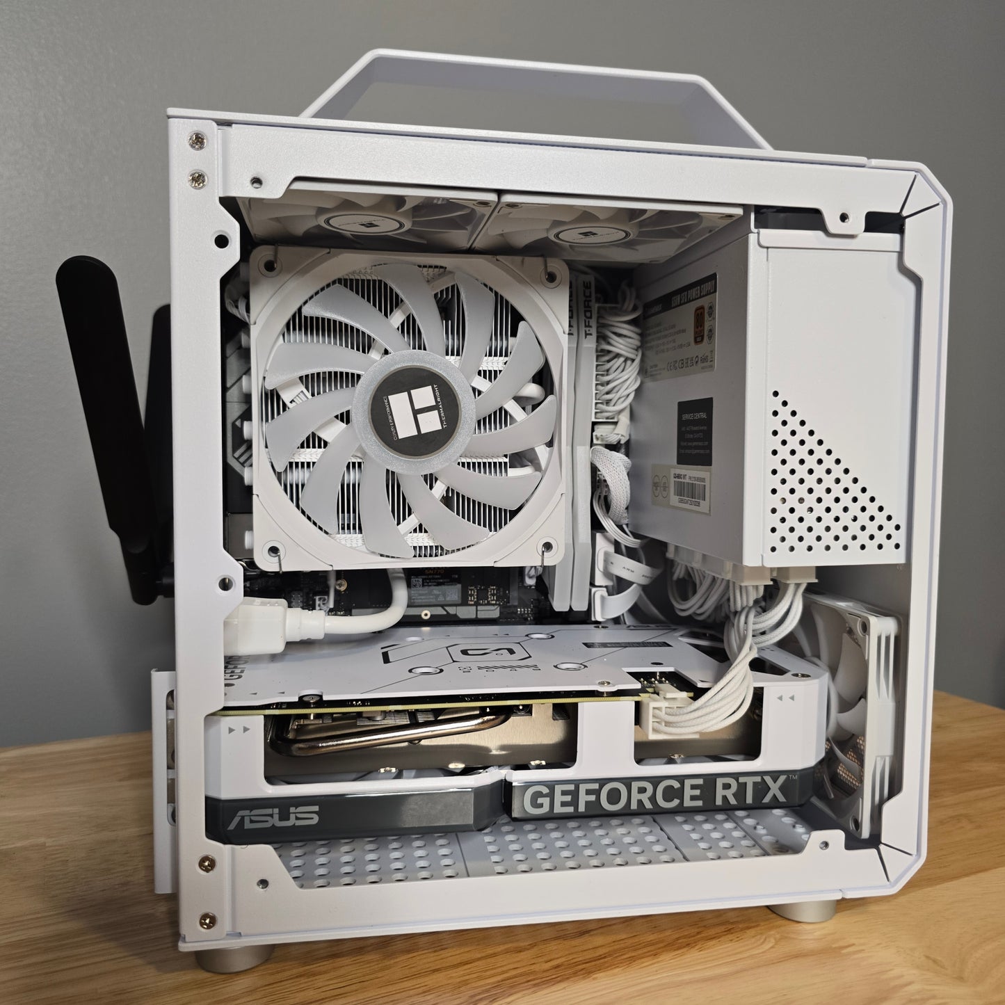 Tiny Gaming PC | Ryzen 5 7600x | RTX 4060ti 8gb| 1tb m.2 ssd | Win 11 Pro (Activated) | Synced RGB | 32gb DDR5 Ram | Wifi & Bluetooth