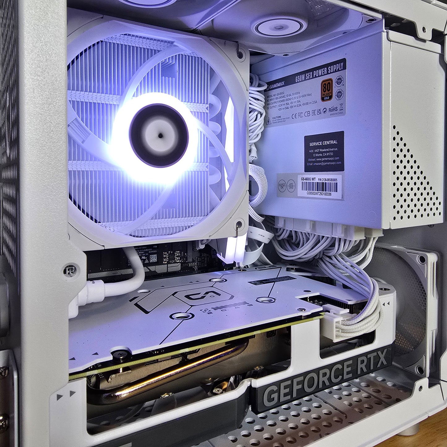Tiny Gaming PC | Ryzen 5 7600x | RTX 4060ti 8gb| 1tb m.2 ssd | Win 11 Pro (Activated) | Synced RGB | 32gb DDR5 Ram | Wifi & Bluetooth