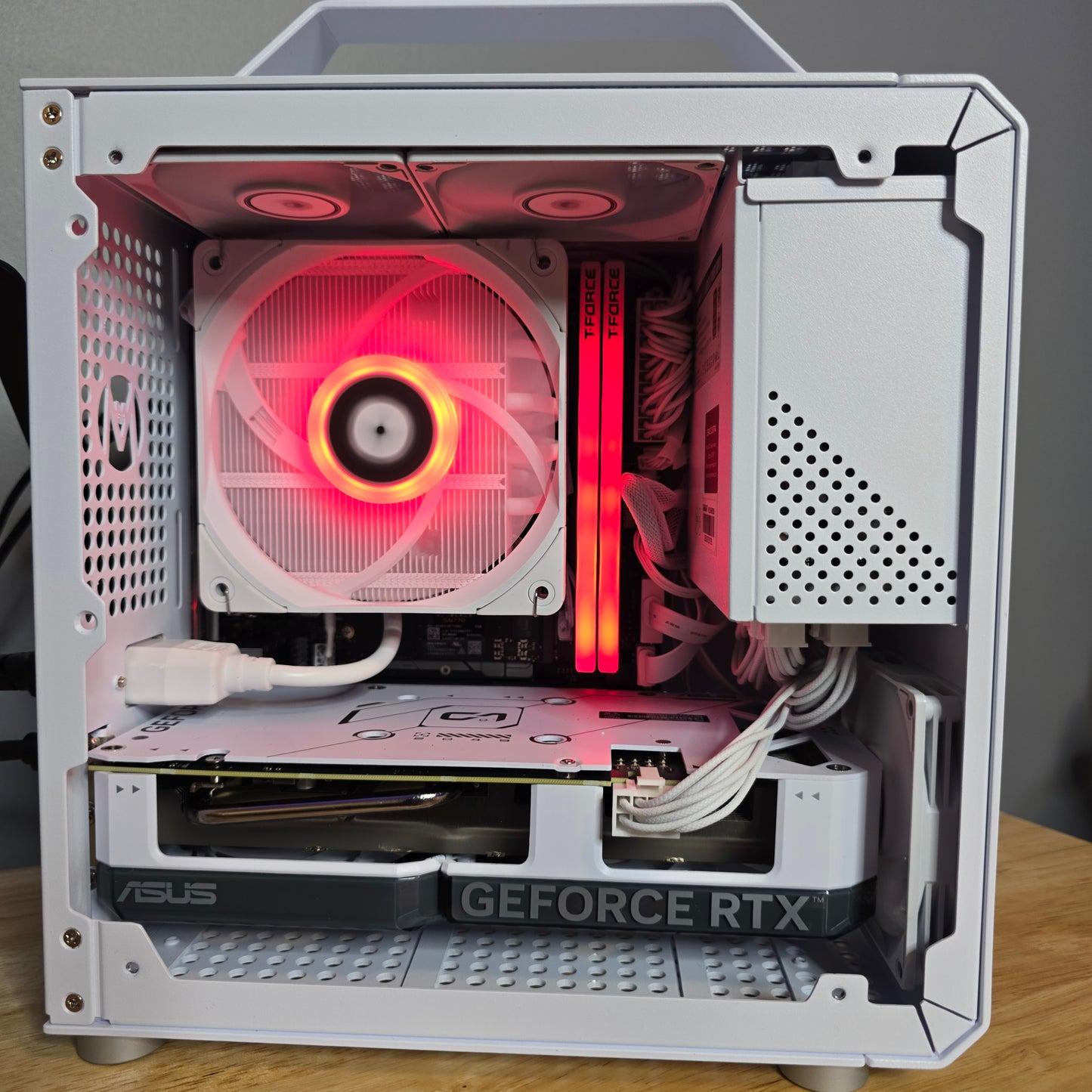 Tiny Gaming PC | Ryzen 5 7600x | RTX 4060ti 8gb| 1tb m.2 ssd | Win 11 Pro (Activated) | Synced RGB | 32gb DDR5 Ram | Wifi & Bluetooth