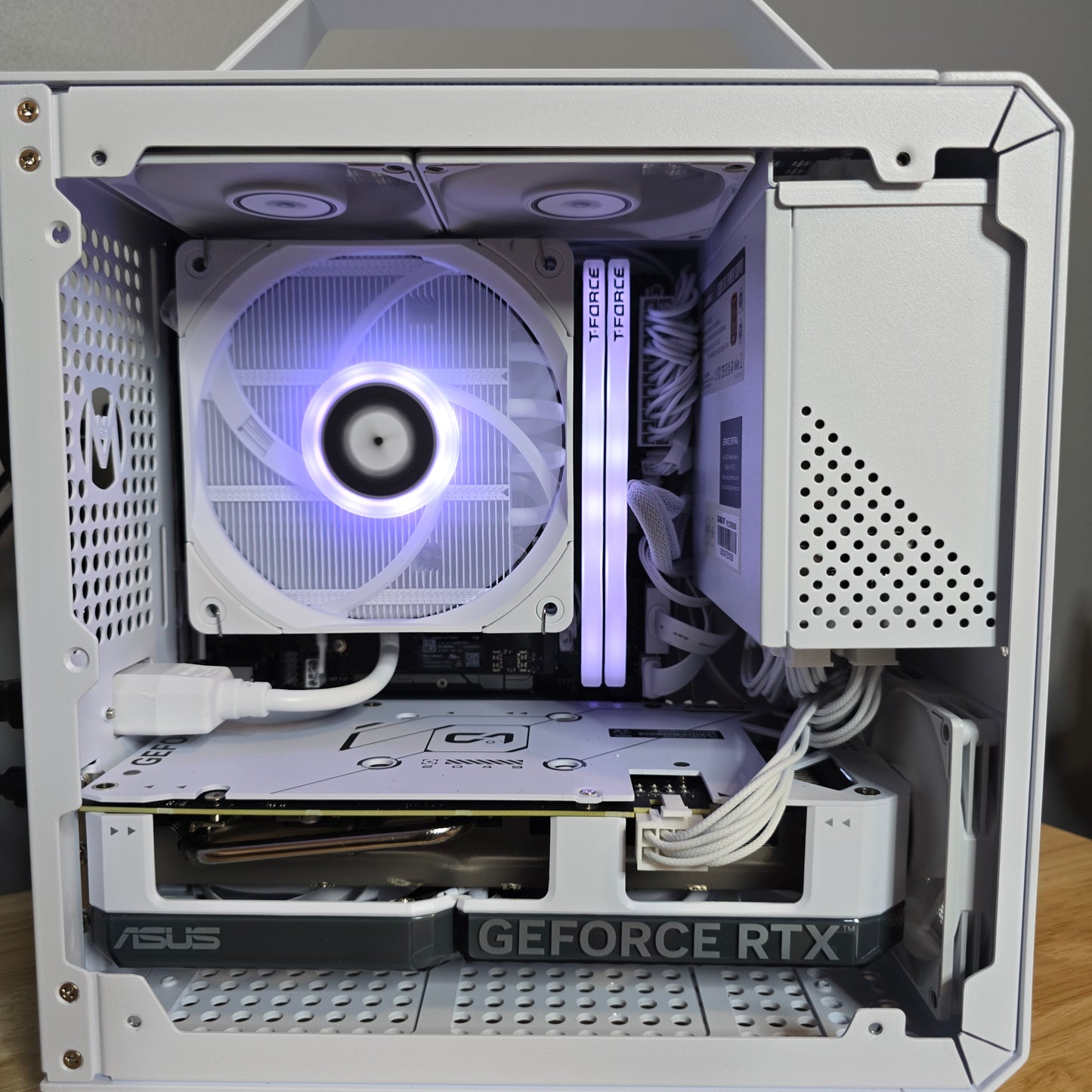 Tiny Gaming PC | Ryzen 5 7600x | RTX 4060ti 8gb| 1tb m.2 ssd | Win 11 Pro (Activated) | Synced RGB | 32gb DDR5 Ram | Wifi & Bluetooth